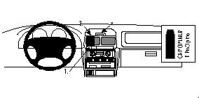 Subaru Forester 98-02/Subaru Impreza 98-00, Zentriert