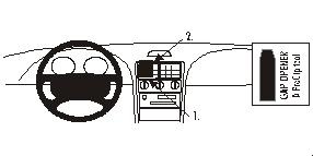 Ford Mustang 95-04, Zentriert