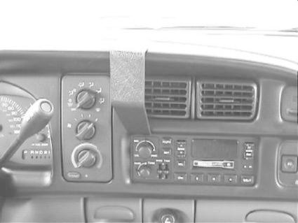Dodge Ram Pick Up 1500, 2500/3500 98-01, Zentriert