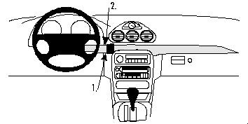 Chrysler 300M 99-04, Zentriert
