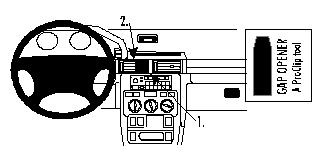 Landrover Freelander 98-03, zentriert