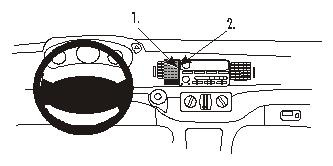 Chevrolet Impala 00-05, zentriert