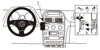 Lexus IS Serie 01-05, zentriert