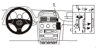 Lexus IS Serie 01-05, angewinkelt