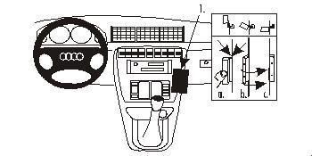 Audi A4 95-01, angewinkelt