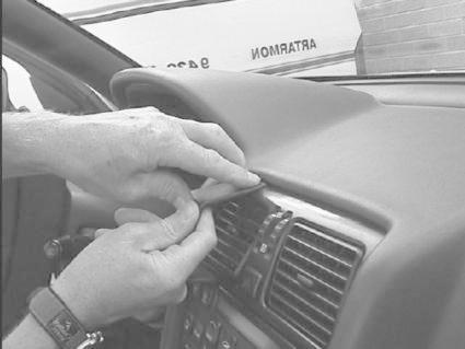 ProClip Montagehalterung Lexus LS Serie 90-94, zentriert