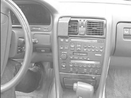 ProClip Montagehalterung Lexus LS Serie 90-94, zentriert