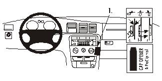 Opel Vectra 96-01, angewinkelt