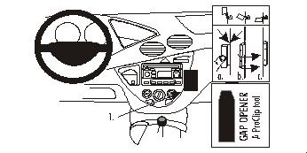 Ford Focus 99-04, angewinkelt