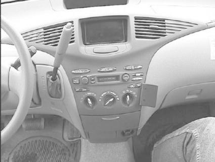ProClip Montagehalterung Toyota Prius 00-03, Abgewinkelt