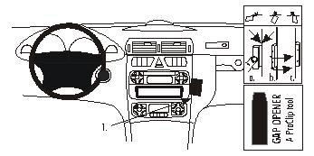 Mercedes Benz C-Klasse 00-06, Abgewinkelt