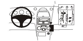 Toyota Celica 00-05, Abgewinkelt