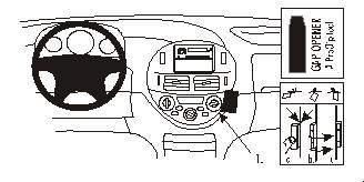 Toyota Previa 01-06, Abgewinkelt