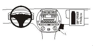 Toyota RAV 4 01-03, Abgewinkelt