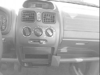 ProClip Montagehalterung Suzuki Wagon 01-05, Abgewinkelt