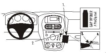 Opel Corsa 01-06, Abgewinkelt