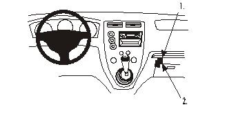 Honda Civic 3&5 Tür 01-05, gewinkelt