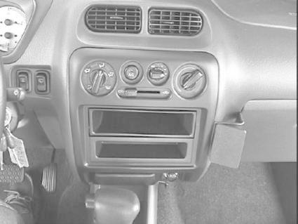 ProClip Monteringsbygel Daihatsu Terios 01-05, gewinkelt