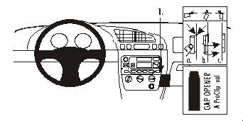 Ford Fiesta/Courier/Puma 96-02, gewinkelt