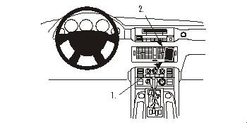 Landrover Range Rover 02-06, gewinkelt, hoch