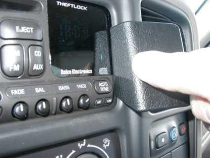 ProClip Montagehalterung Chevrolet Avalanche 02-02, Zentriert