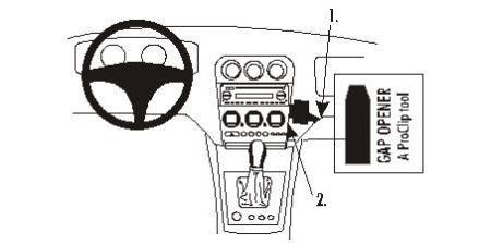 Alfa Romeo 156 02-06, Winkelmontage