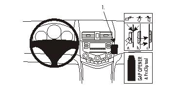 Honda Accord 03-07, Abgewinkelt