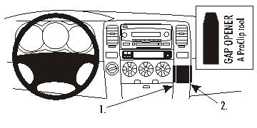 Toyota 4-Runner 03-09, Abgewinkelt
