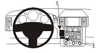 Nissan Murano 03-08, Zentriert