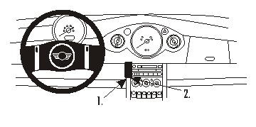 Brodit ProClip, Mini Cooper Convertible 01-07