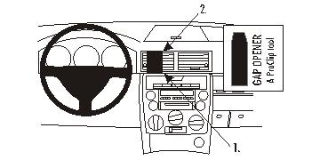Mazda 2 03-07, Zentriert
