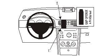 Opel Meriva 03-10, Zentriert
