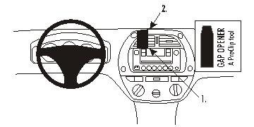 Toyota RAV 4 01-03, Zentriert