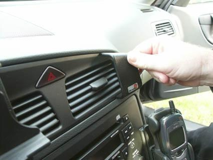 Volvo V70 00-08, Winkelmontage, Hoch