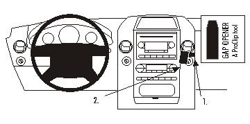 Ford F-150 04-08, Winkelmontage