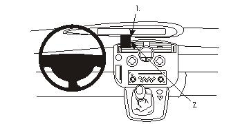 Renault Scénic 04-09, Zentriert