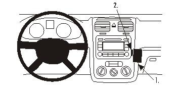 Volkswagen Golf V 04-09, Winkelmontage