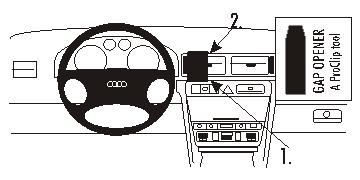 Audi A6 98-03, Mitte
