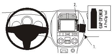 Toyota RAV 4 04-05, Winkelmontage