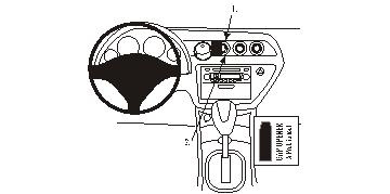 Honda Integra 04-06, Zentriert