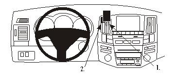 Lexus RX Serie 04-09, Zentriert