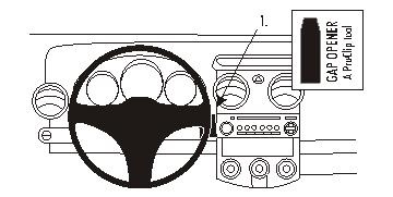 Mitsubishi Colt 05-08, Zentriert