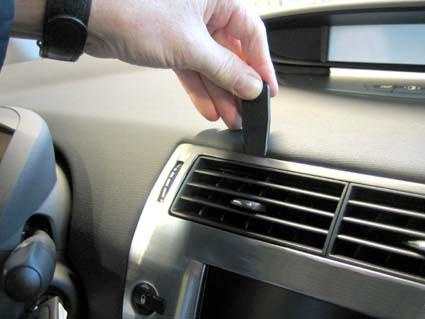 Citroen C4 05-10, Zentriert, Navigationsbildschirm