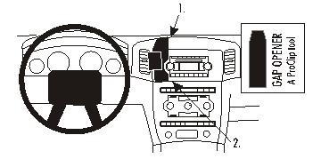 Brodit ProClip, Jeep Grand Cherokee 05-07