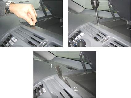 Mercedes Benz Vito 04-14, mittig, Ablagefach