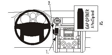 Landrover Discovery/LR3 05-09, mittig