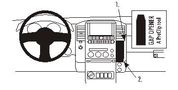 Nissan Navara 06-10, angewinkelt