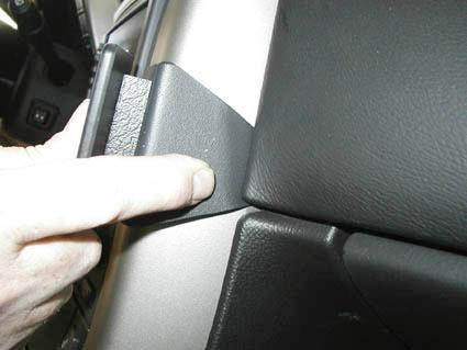 ProClip Montagehalterung Chevrolet Corvette 05-07, angewinkelt