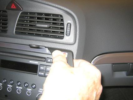 Volvo V70 05-08, angewinkelt hoch