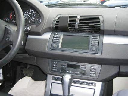 BMW X5 00-06, mittig, OEM Nav.